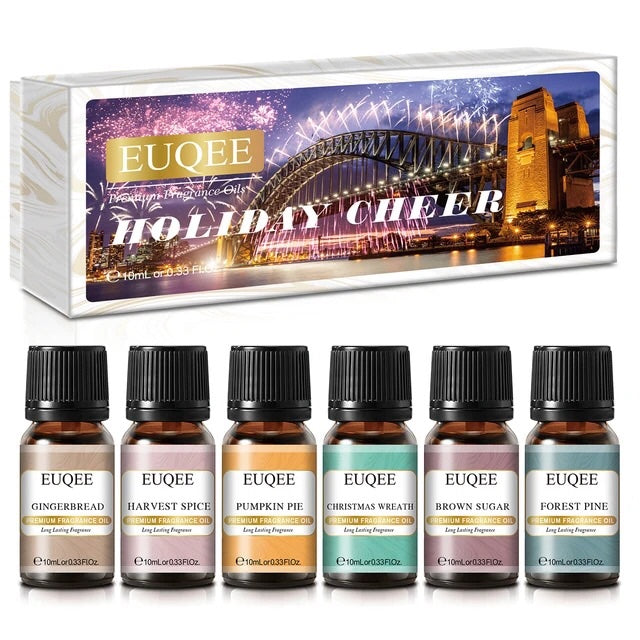 6PCS Holiday Cheer Fragrance Oils Gift Set