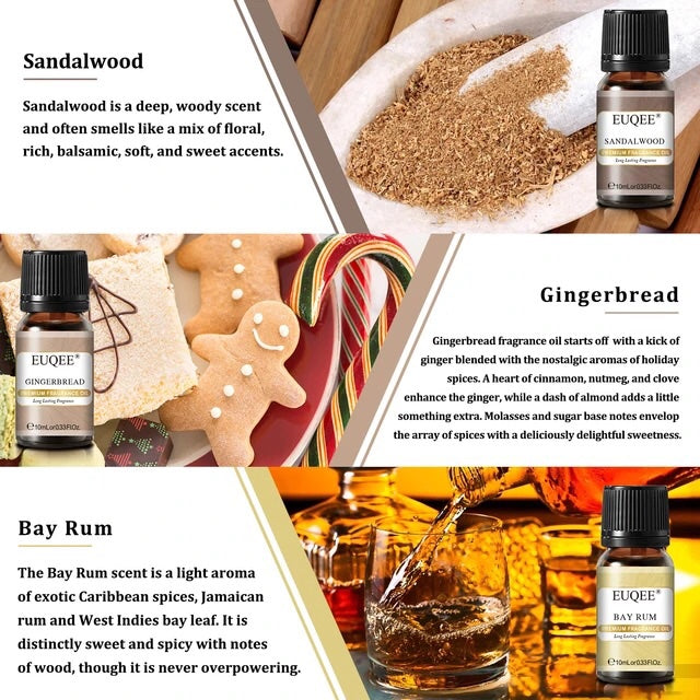 6PCS Spice Fragrance Oils Gift Set